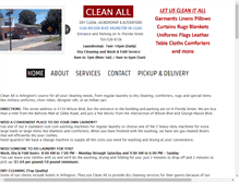 Tablet Screenshot of cleanallarlington.com